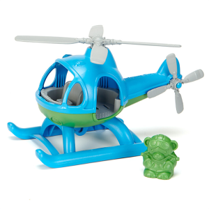 GreenToys Helikopter  Blauw/Groen Green Toys