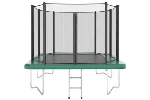 Akrobat Trampoline Above Ground  305×183 Orbit Groen incl. veiligheidsnet