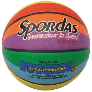 Basketbal Bal Spordas Max Spinner mt. 5 Multi Color