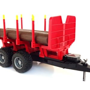 Bruder 2251 Bosbouwaanhanger met 4 boomstammen