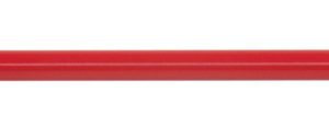 Duikelstang 125cm Rood poedercoat voor duikelrek