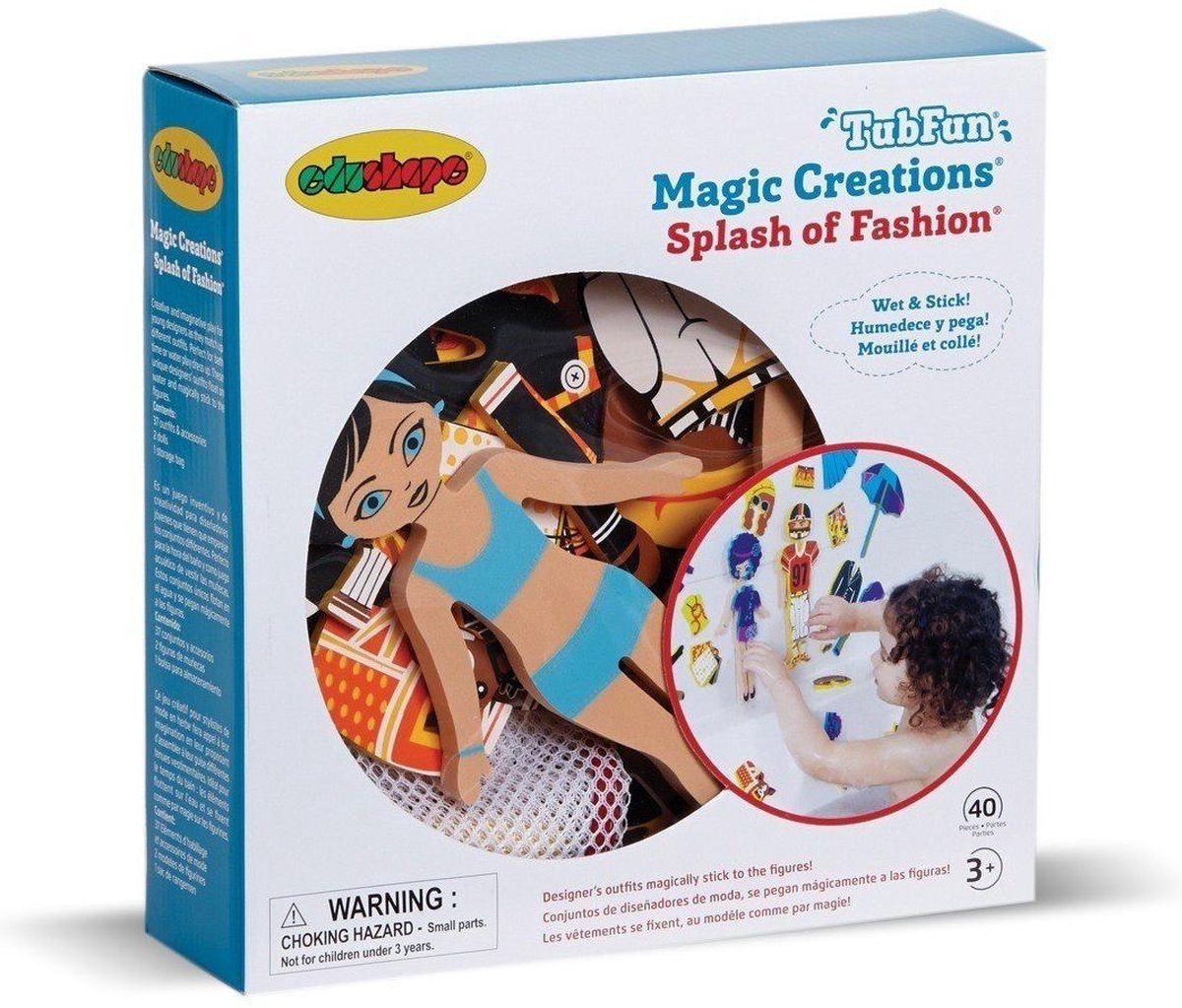 Edushape Badspeelgoed – Magic creations -Mode Fashion set 547023 - Afbeelding 2