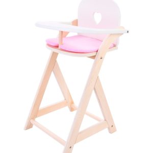 Engelhart Houten Poppenstoel roze