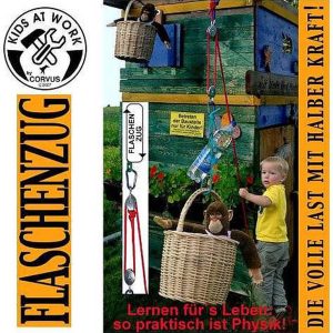 Kids at Work Takelset  voor speeltoestel met katrol Takel