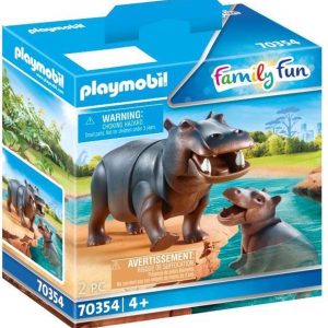Playmobil Family Fun 70354 Nijlpaard met baby
